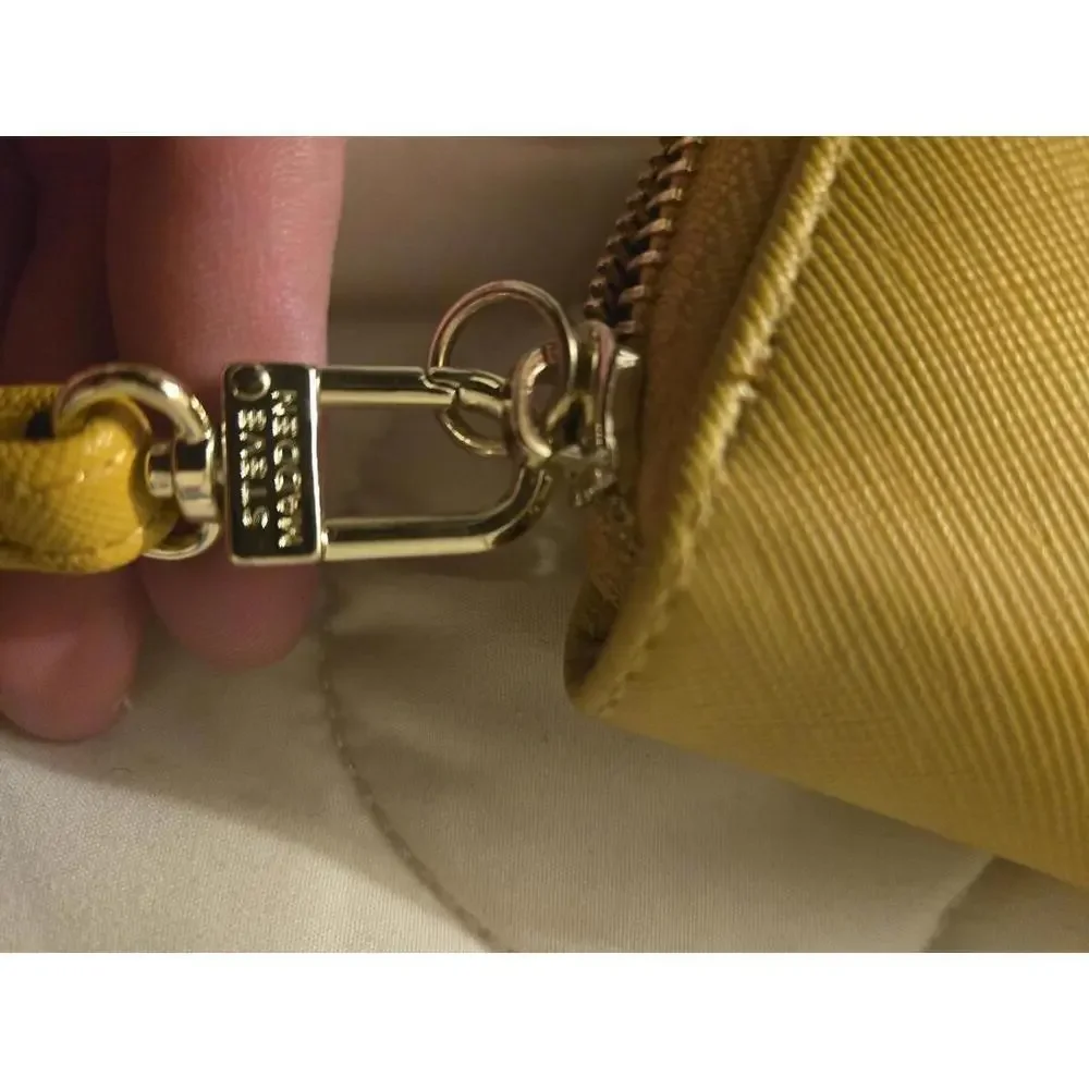 Steve madden mustard Wristlet Clutch Wallet